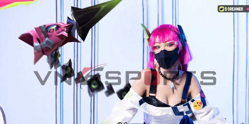 phù thủy trang điểm Veres cosplay siêu lạnh lùng