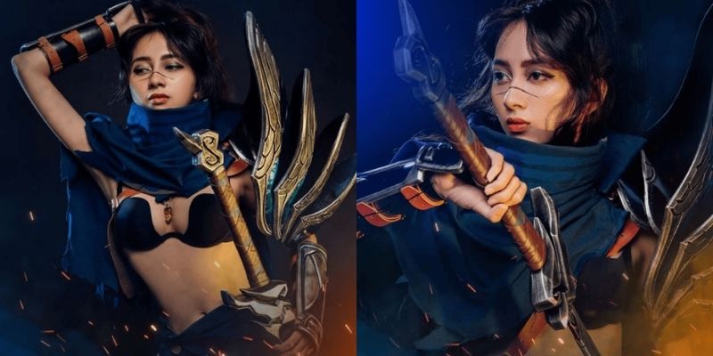 cosplay Yasuo hình tượng nữ giới body chuẩn