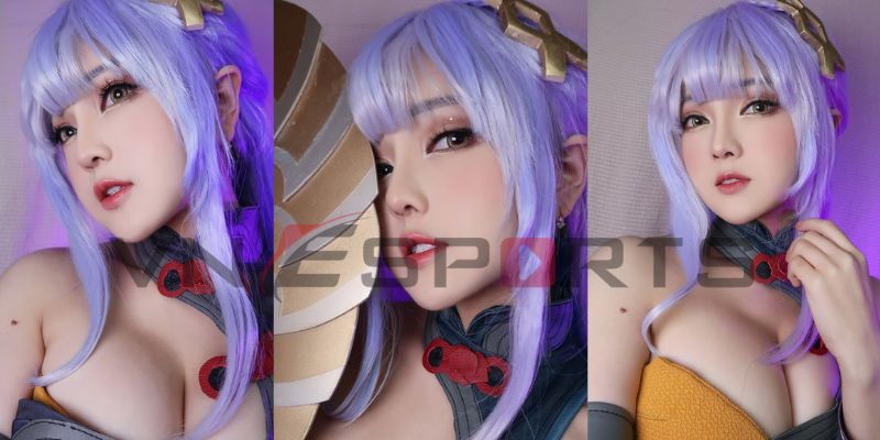 Vòng 1 tràn viền của nữ cosplay Yue liên quân