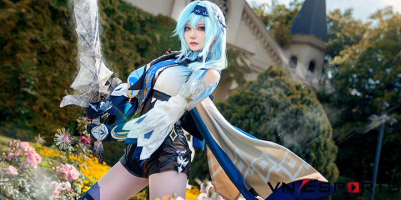 Eula cosplay bởi nữ coser Trung Quốc (18)