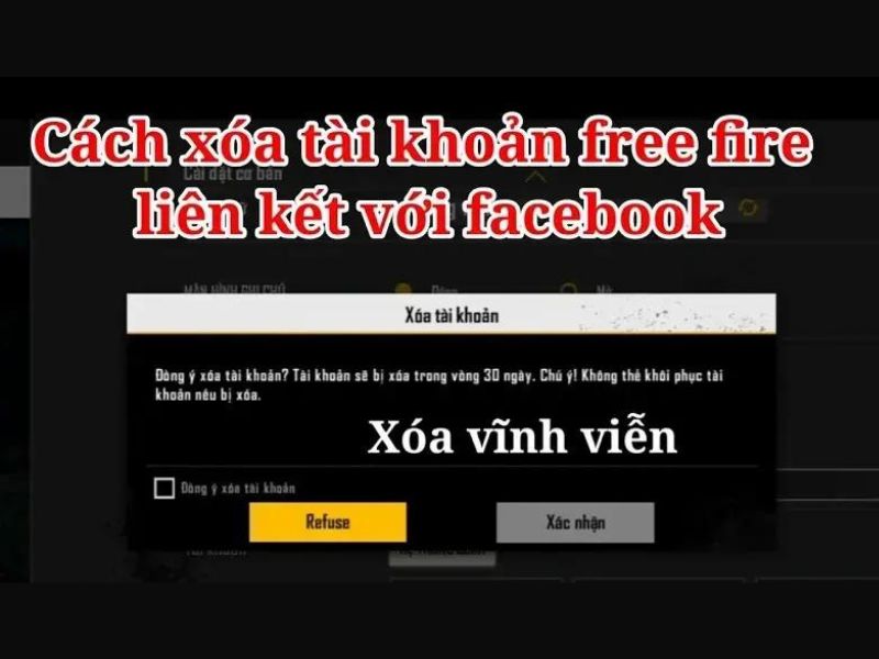 Hướng dẫn cách để xóa tài khoản Free Fire liên kết với Facebook