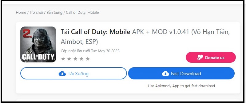 Hướng dẫn cách MOD skin Call Of Duty Mobile 