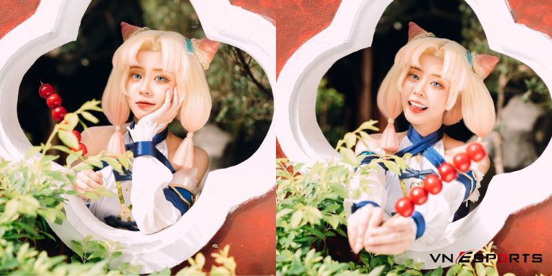 Cosplay IShar phong cách cổ trang xinh xắn