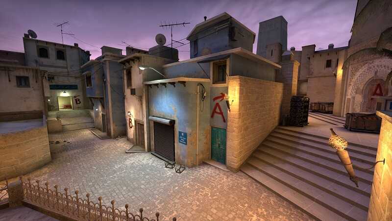 Mirage map phổ biến trong CSGO