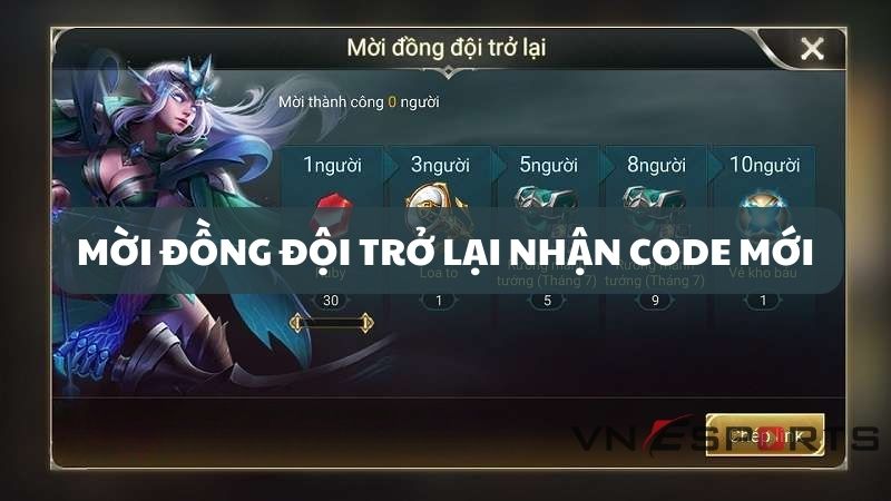 Mời người chơi từng là một sự kiện thành công