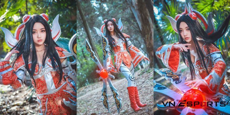 Cosplay Irelia LOL Mythmaker xinh đẹp