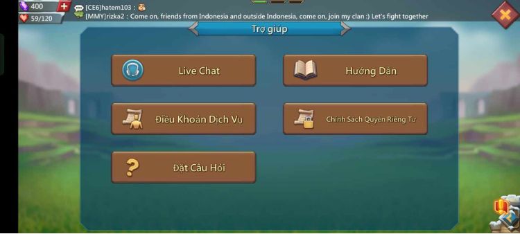 Nhấn chọn Live Chat để được hỗ trợ gỡ liên kết