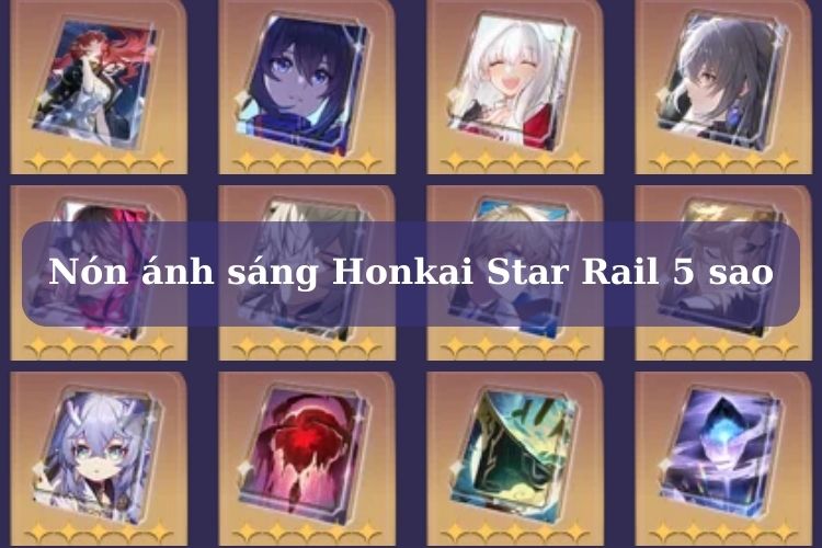 Nón ánh sáng 5 sao trong Honkai Star Rail