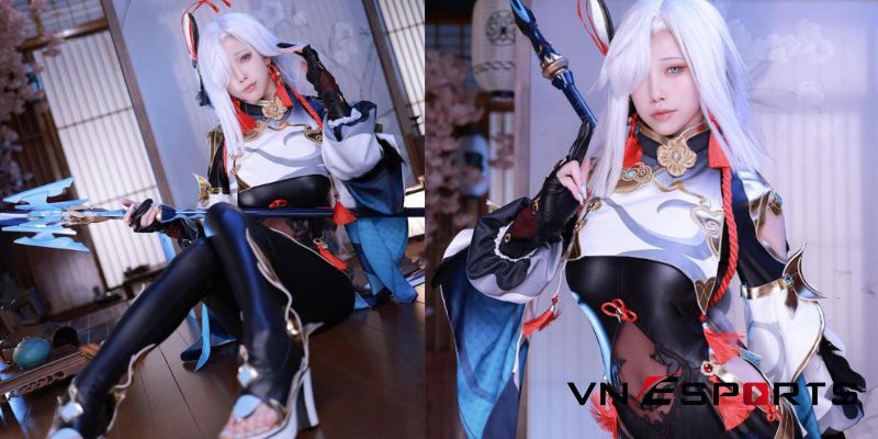 shenhe cosplay từ nữ coser Trung Quốc (1)