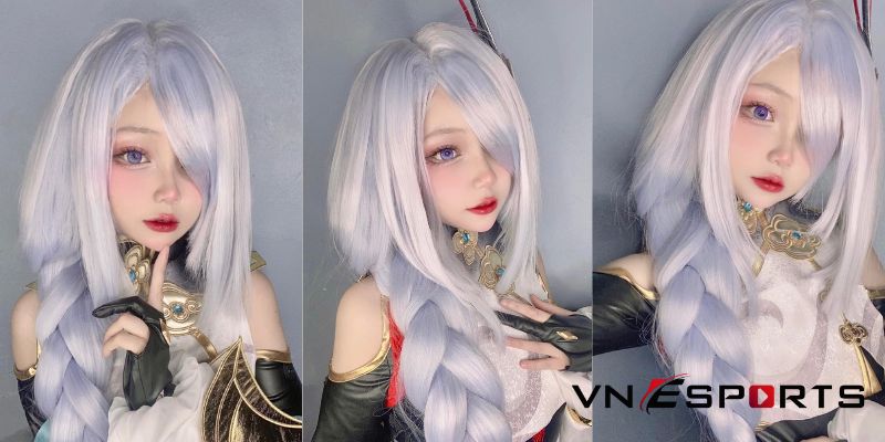 shenhe cosplay từ coser Đỗ Nguyễn Thu Trang (1)