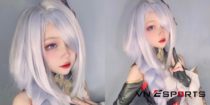 shenhe cosplay từ coser Đỗ Nguyễn Thu Trang (2)