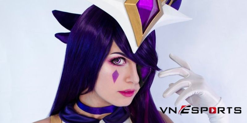 cosplay Syndra vệ binh tinh tú (2)