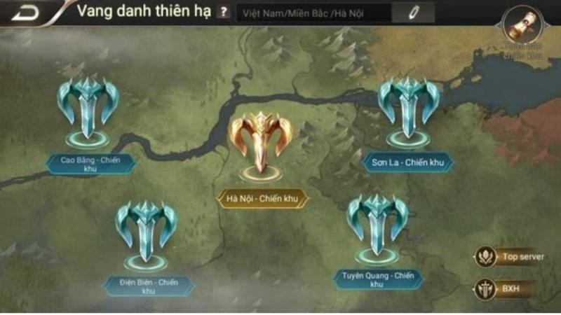 Tổng quan thông tin chiến khu game Liên Quân