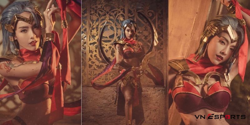 Cosplay Yena vũ nữ bán nguyệt với nét đẹp quyền lực