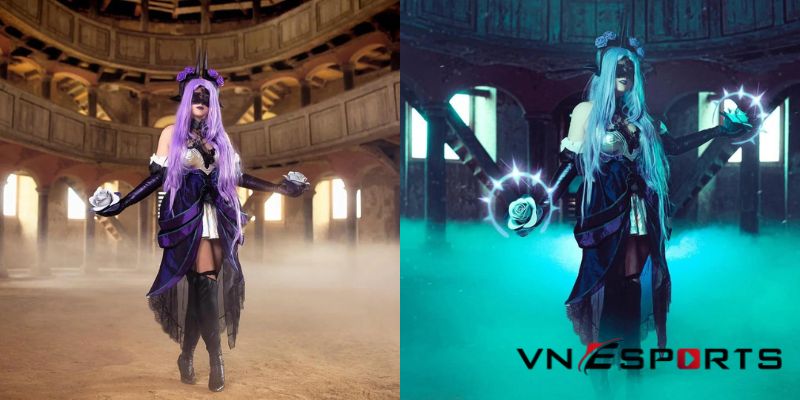 cosplay Syndra hồng tàn phai (1)