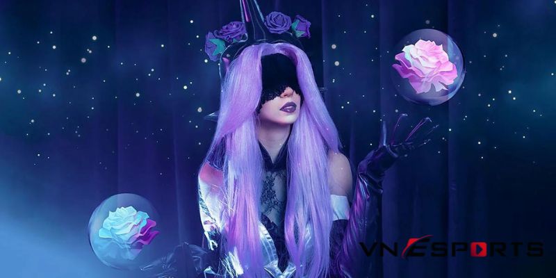 cosplay Syndra hồng tàn phai (5)