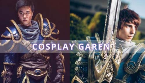 Cosplay Garen LMHT trong bộ áo giáp của hai nam coser cực điển trai