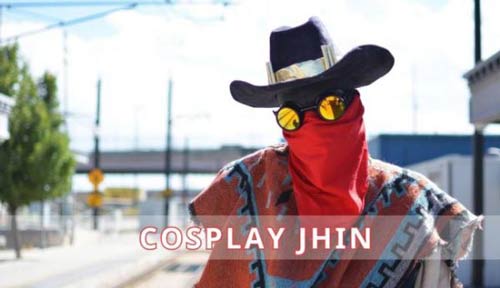 Cosplay Jhin nghệ sĩ tử thần phiên bản nữ giới cùng chiếc mặt nạ sắt