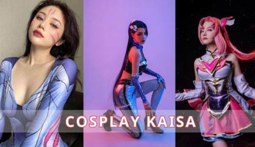 Cosplay Kaisa với skin đẹp mê mẩn khiến các game thủ trầm trồ khen gợi