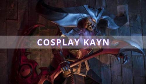 Cosplay Kayn LOL full giáp sắt được thiết kế không khác gì bản gốc