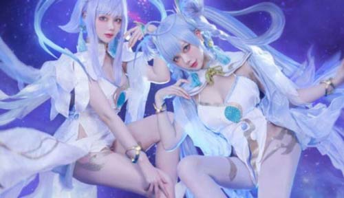 Ảnh cosplay liên quân Violet với những skin đỉnh cao của thiết kế