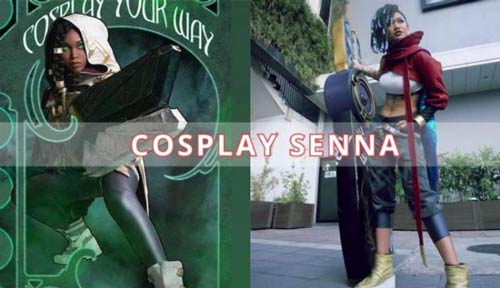 Cosplay Sena True Damage & Người Cứu Chuộc với phong thái của nữ thần