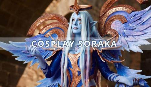 Cosplay Soraka từ các nữ thần với vẻ ngoài tạo hình siêu ấn tượng